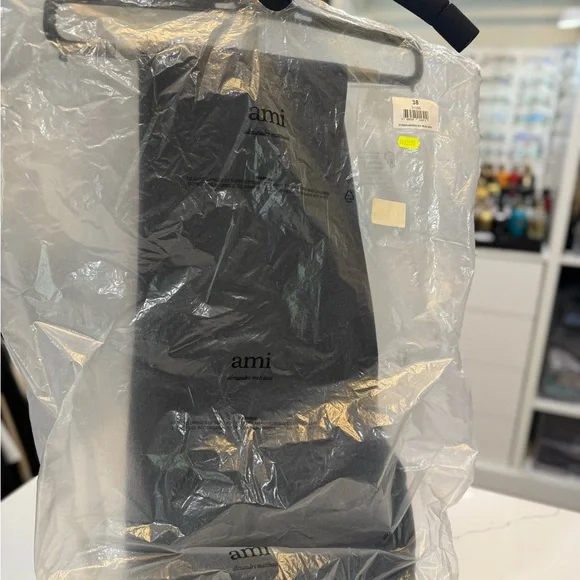 Ami Paris Men's Deep Blue Dress Pants - 38 eu - Picture 2 of 6